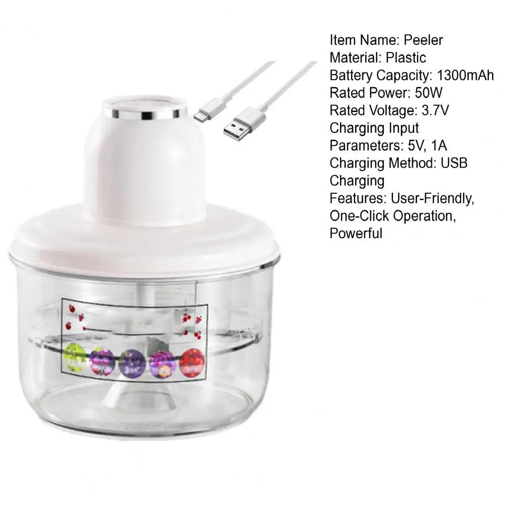 Shipzly™ Grape Automatic Household Electric Fruit Peeler